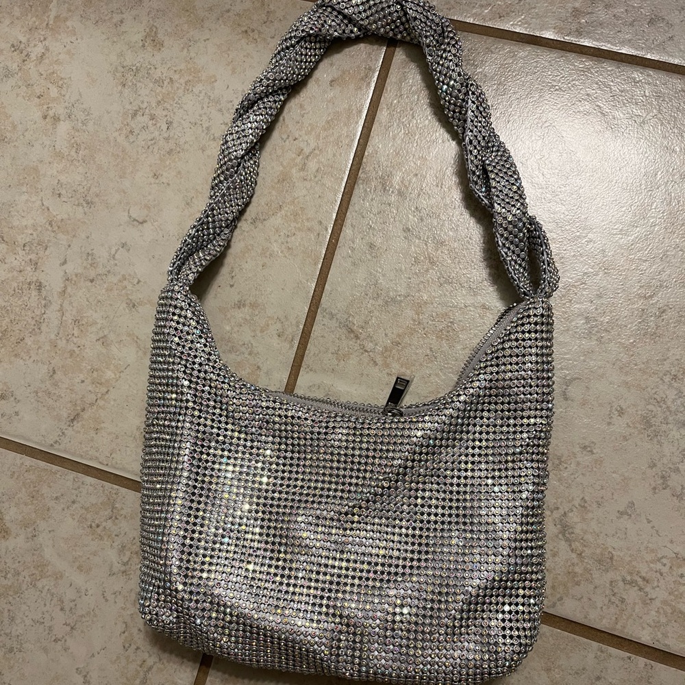 Zara sequin purse
